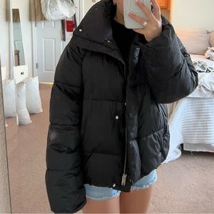 H&M Black Puffer jacket